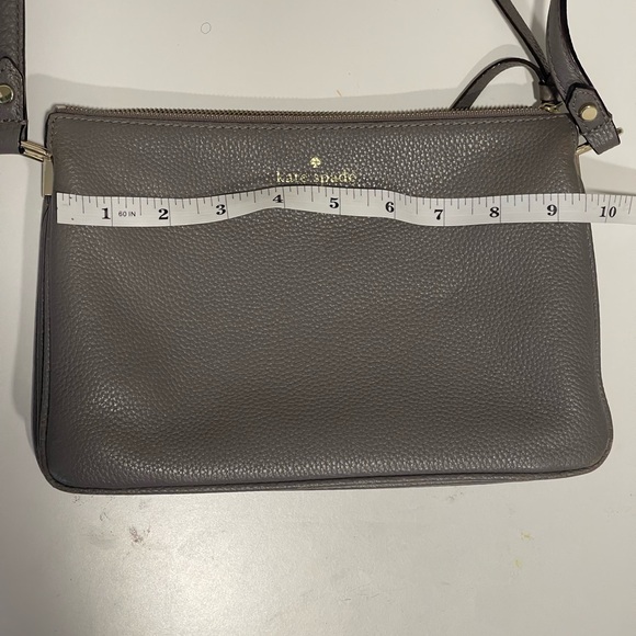 kate spade New York grey Leather Crossbody Bag - Picture 9 of 12